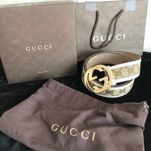 Gucci belt women size 34